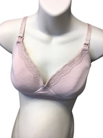 H&M Soft Pink Non-Wired Lace Maternity & Nursing Bra - Size UK 36C – Growth  Spurtz