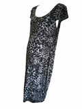 Dorothy Perkins Leopard Print Stretch Midi Dress - Size Maternity UK 16