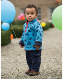 Brand New Frugi Navy Little Cord Combats Trousers with Tractor Organic Cotton - Boys 3-6m