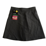 Brand New BHS Girls Grey School Skirt Generous Fit with Stretch Waist - Girls 7yrs
