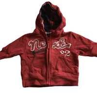 Next Premium 82 Red Boys Hoodie Jumper - Boys 3-6m