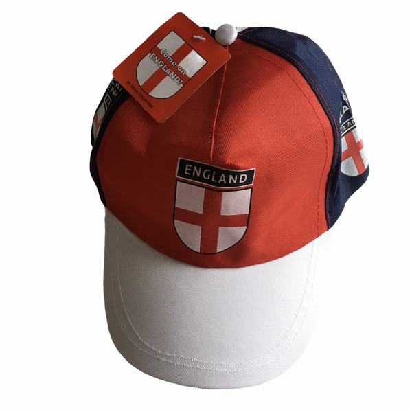 Brand New Come on England Summer Sun Cap Hat - Unisex 58cm Teen