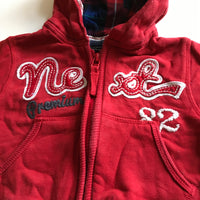 Next Premium 82 Red Boys Hoodie Jumper - Boys 3-6m