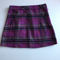Tartan Check Autumn Winter A Line Skirt - Girls 11-12yrs