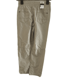 Brand New George Boys Stone 100% Cotton Cargo Trousers with Stretch Waist - Boys 11-12yrs
