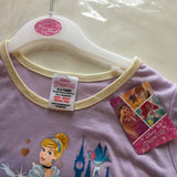 Brand New Disney Princess Cinderella Countdown to Midnight Official Girls Purple Nightshirt - Girls 2-3yrs