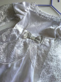 White Sparkly Fancy Dress Dress Princess - Girls 6-7 7-8