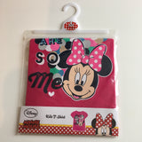 Brand New Disney Minnie Mouse Dots Are So Me Pink Girls T-Shirt - Girls 3-4yrs