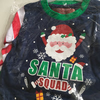 Brand New Santa Squad Christmas Pyjamas - Boys 12-18m