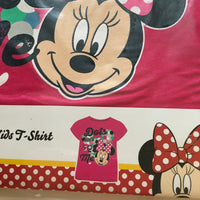 Brand New Disney Minnie Mouse Dots Are So Me Pink Girls T-Shirt - Girls