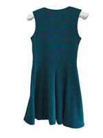 Primark Girls Turquoise/Black Stretch Flare Party Dress - Girls 12-13yrs