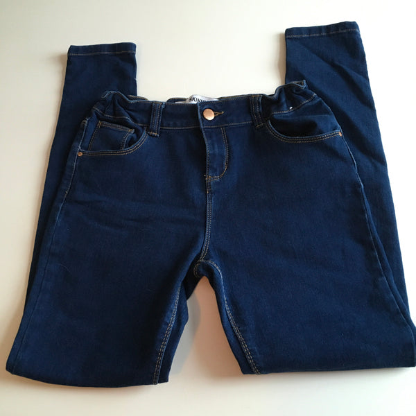 Indigo Blue Skinny Leg Jeans - Girls 12-13yrs